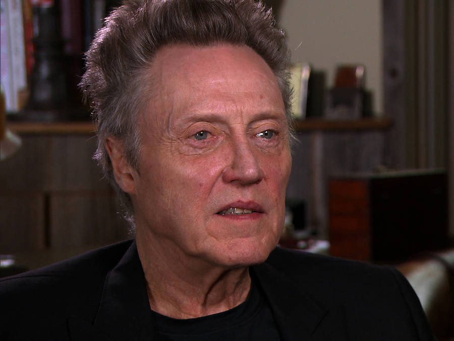 Christopher Walken From An Interview Wallpaper