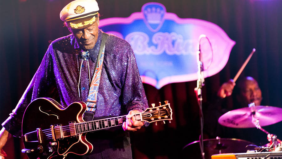 Chuck Berry Paris Concert Wallpaper