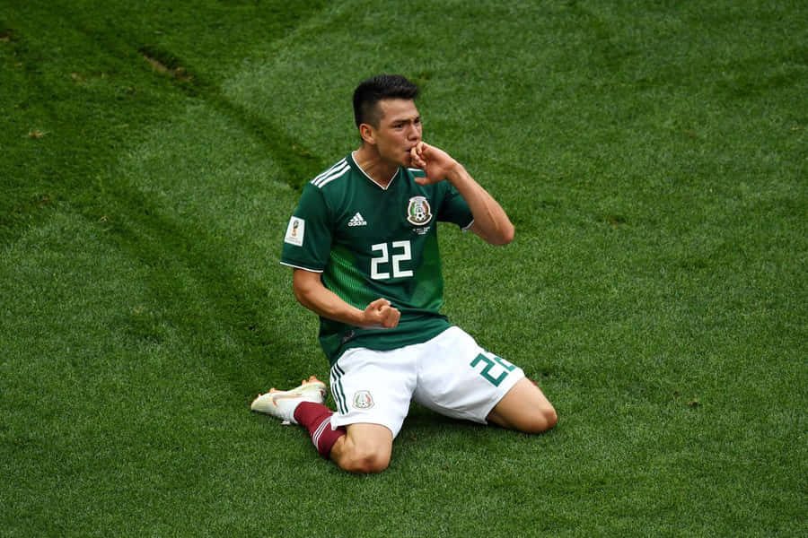 Chucky Lozano On Field Wallpaper