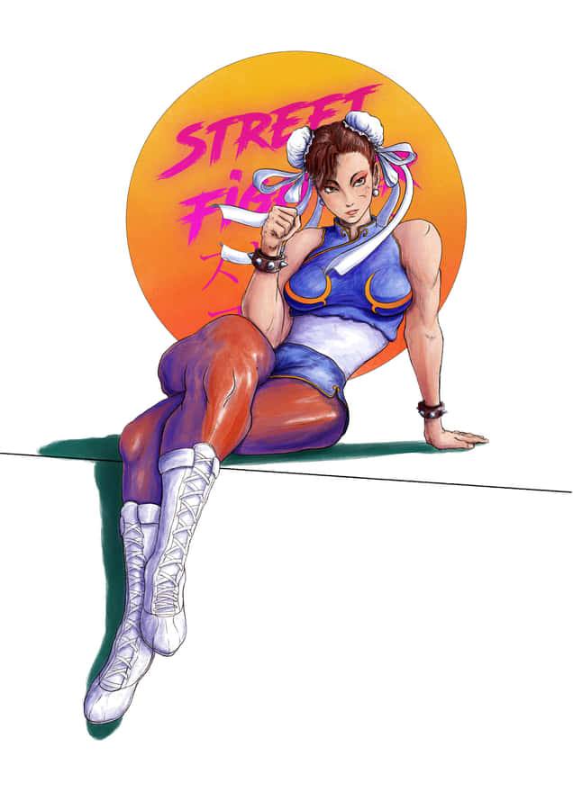 Chun Li Street Fighter Artwork Wallpaper