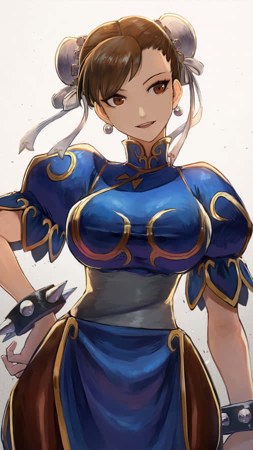 Chun Li Street Fighter Portrait Wallpaper