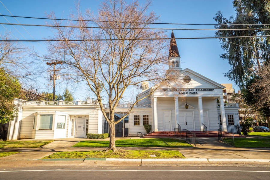 Church At Freeport Blvd Sacramento Wallpaper