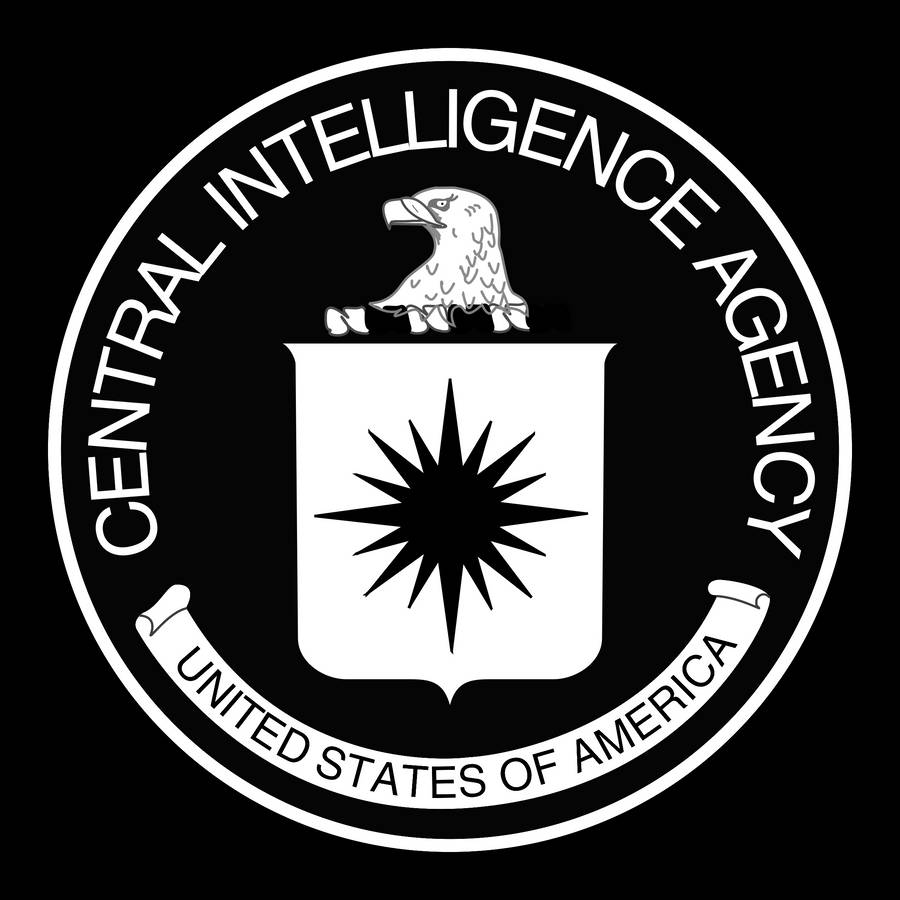 Cia Logo Black And White Eagle Wallpaper