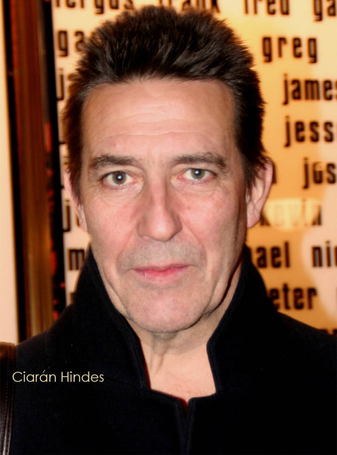 Ciarán Hinds Profile Suit Wallpaper