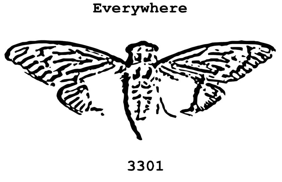 Cicada 3301 Outline Wallpaper