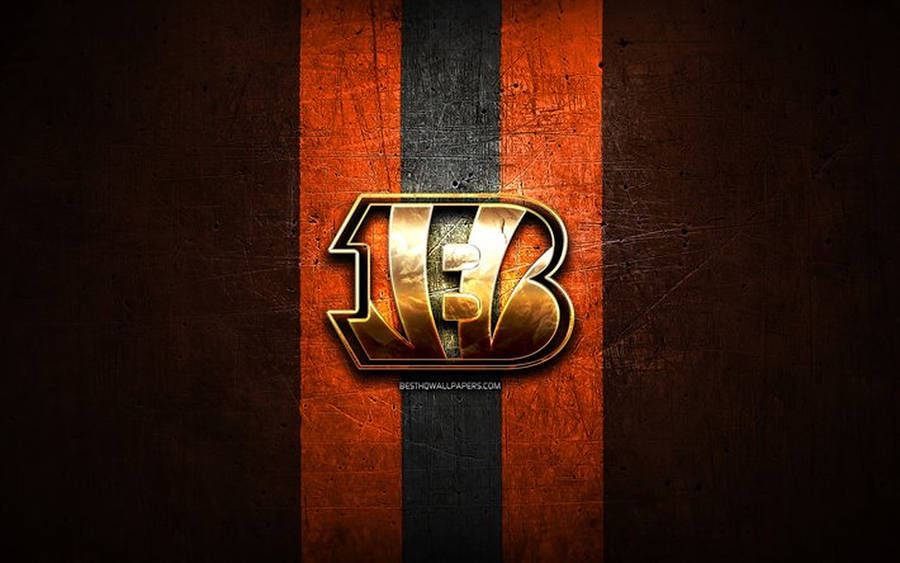 Cincinnati Bengals Gold B Logo Wallpaper