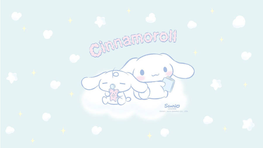 Cinnamoroll And Milk Sanrio Wallpaper