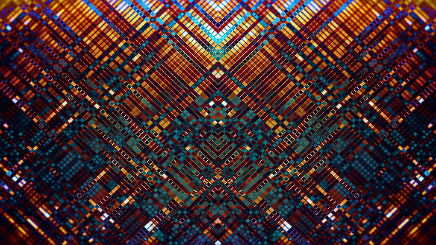 Circuit Board Mosaic Wallpaper