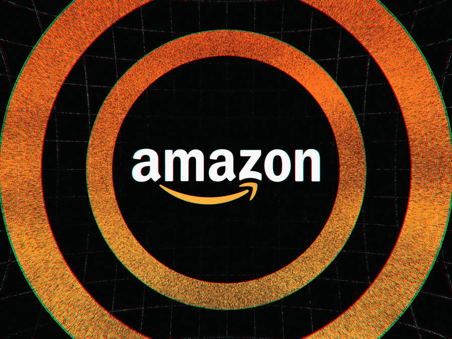 Circular Amazon Logo Wallpaper