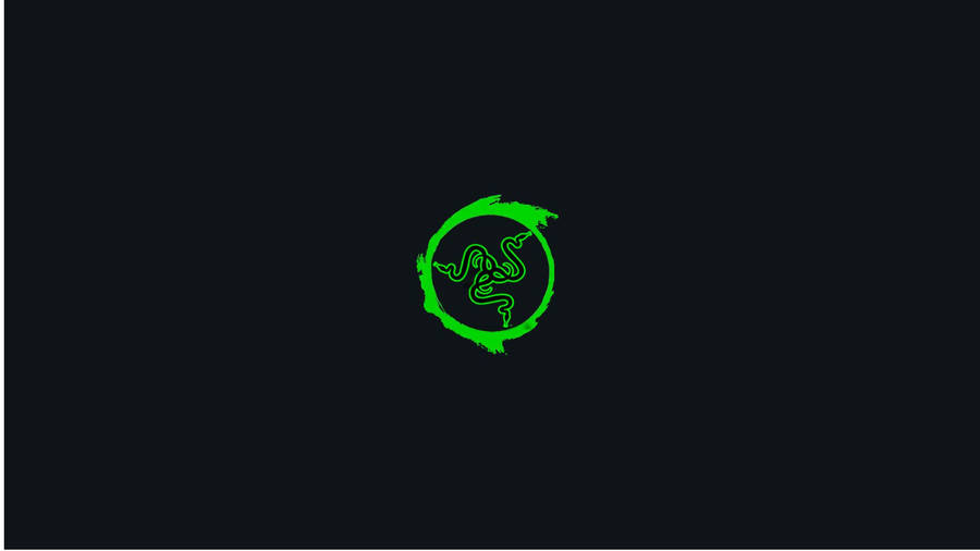 Circular Razer Logo Wallpaper