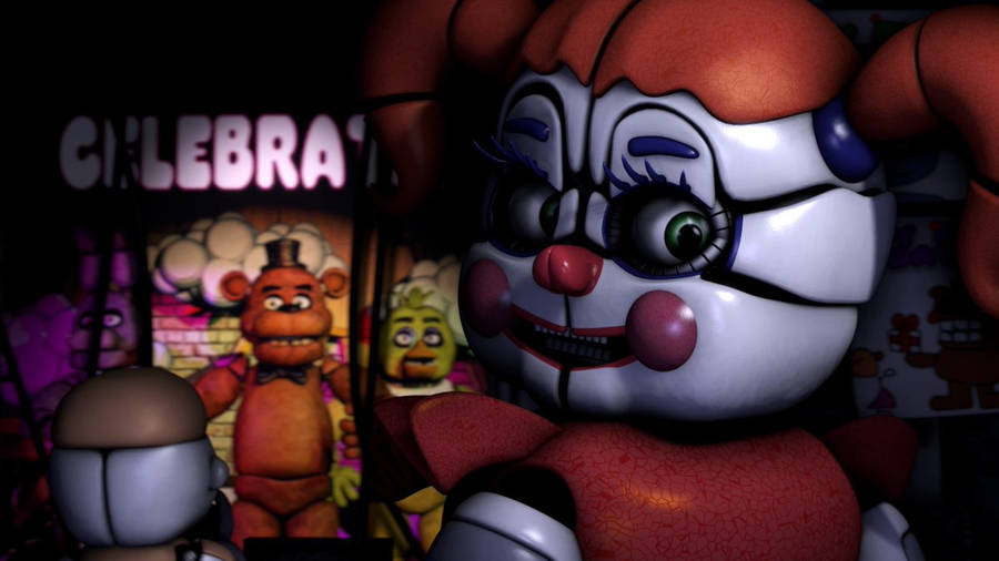 Circus Baby Mascot Wallpaper