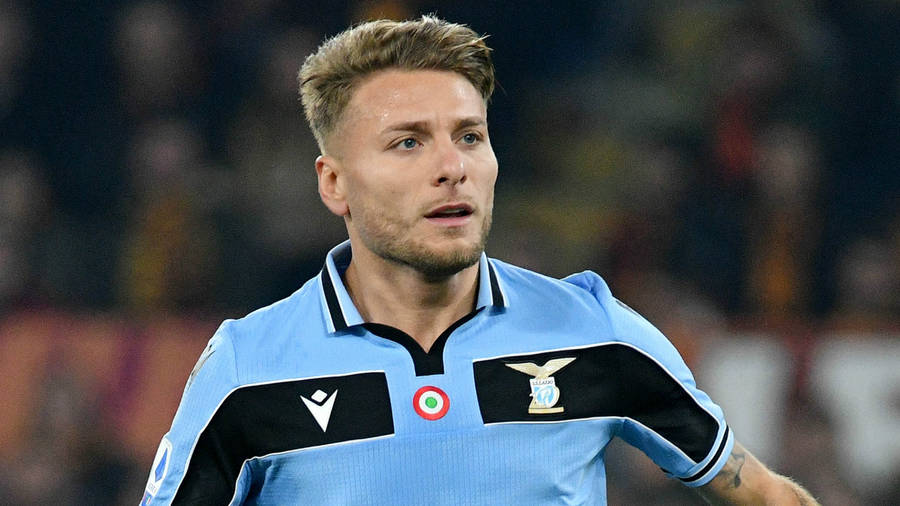 Ciro Immobile Close-up Shot Wallpaper