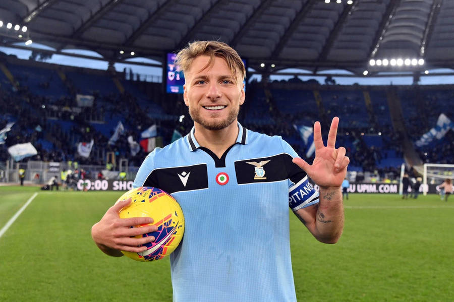 Ciro Immobile Smiling Wallpaper