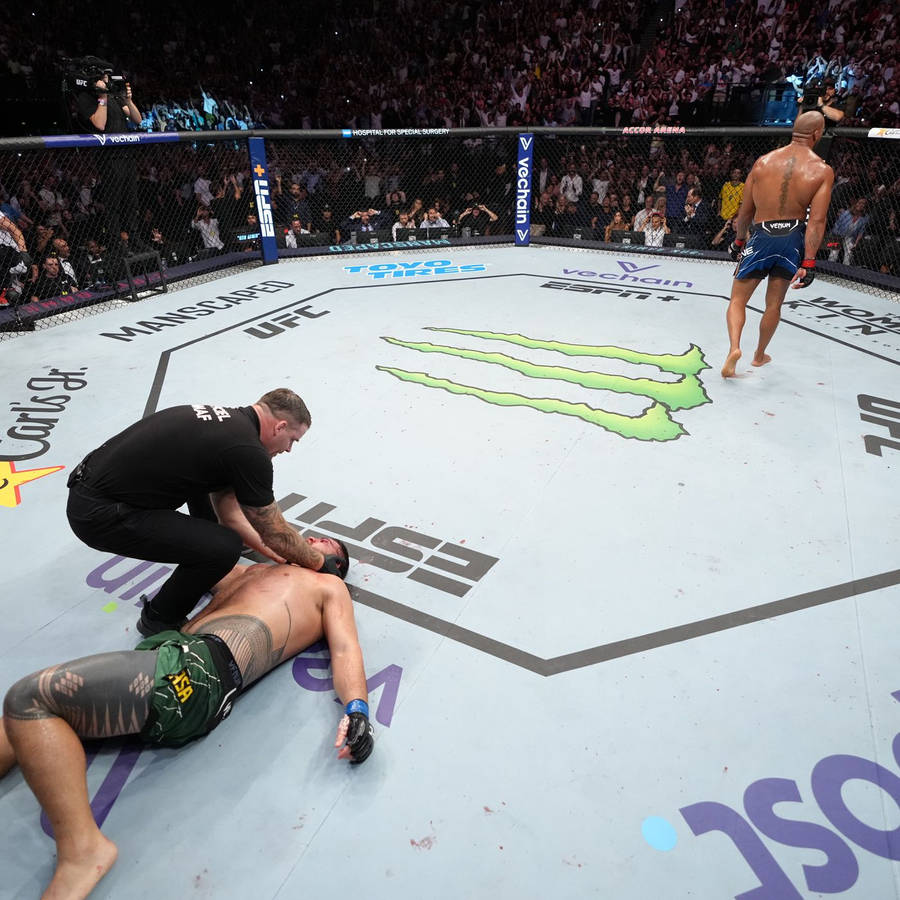 Ciryl Gane Knocks Out Tai Tuivasa Wallpaper