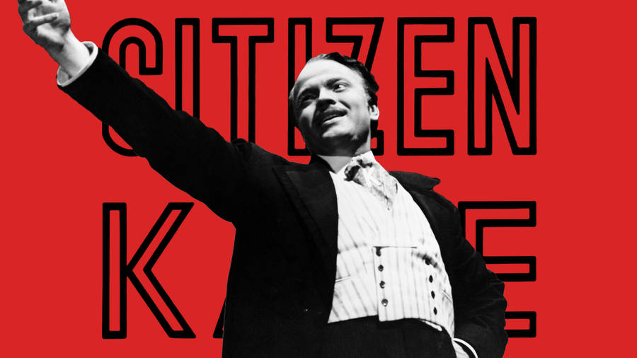 Citizen Kane Red Black Wallpaper