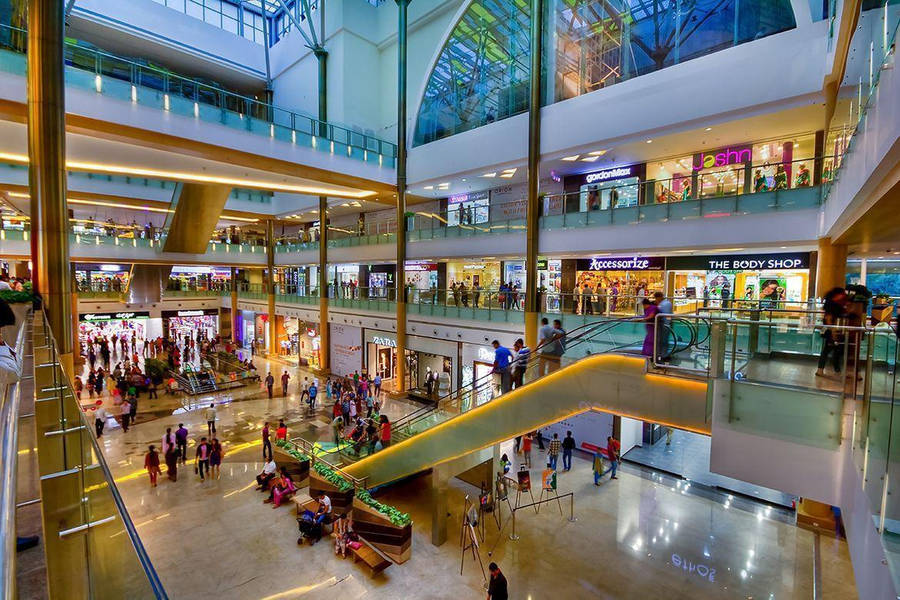 City Center Mall, The Heart Of Shopping Wallpaper