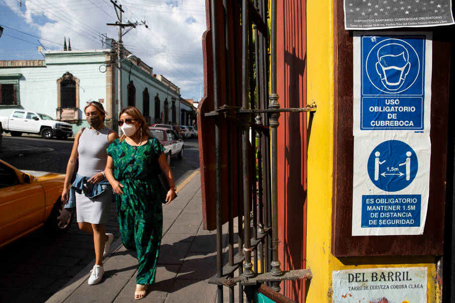 City Streets Oaxaca Wallpaper