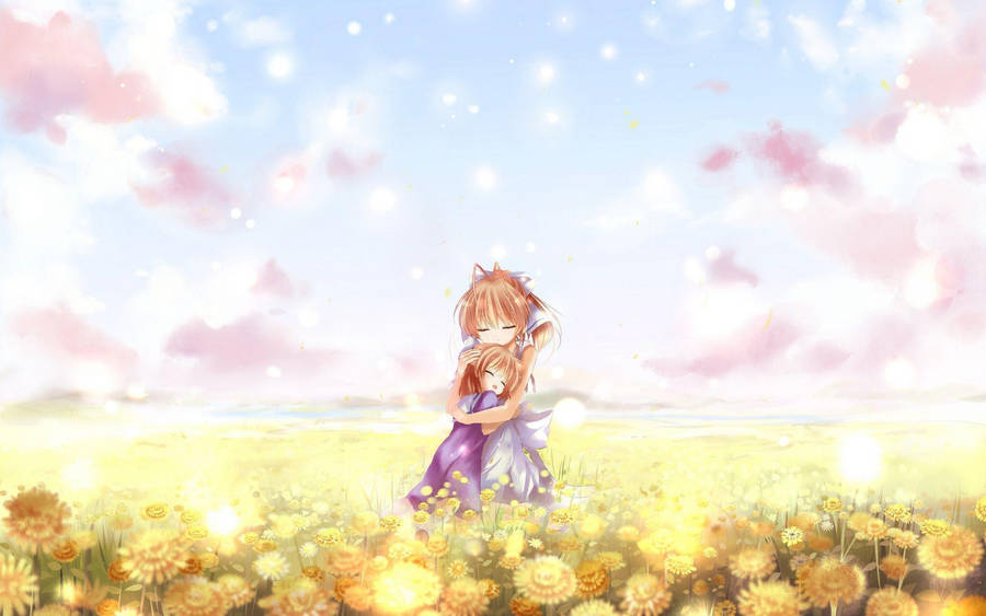 Clannad Nagisa And Ushio Wallpaper