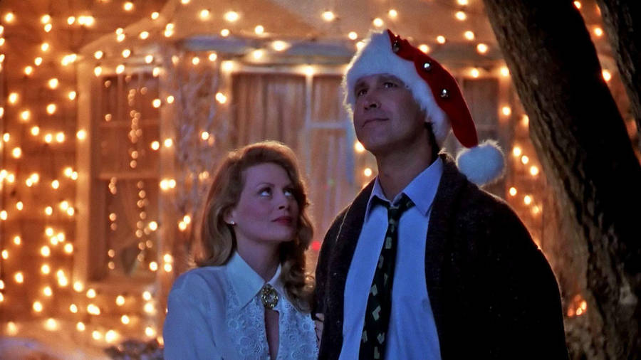 Clark And Ellen Griswold Christmas Vacation Wallpaper