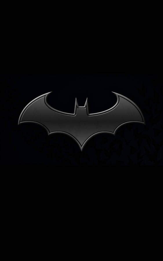 Classic Batman Logo For Phone Wallpaper