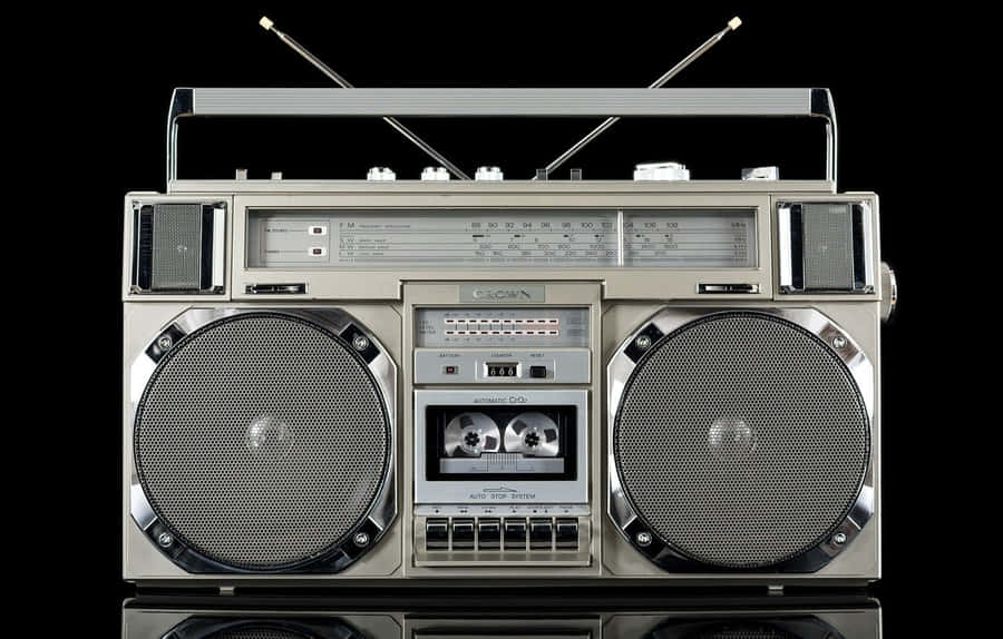 'classic Boombox - An Iconic Symbol Of Music And Culture' Wallpaper