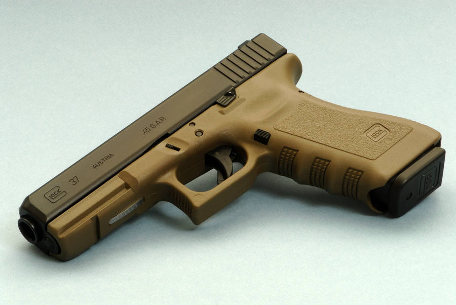 Classic Bronze Glock 37 Wallpaper