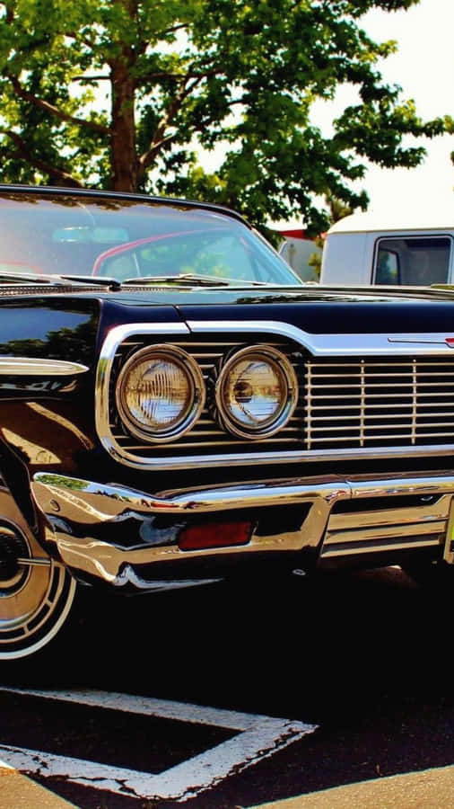 Classic Chevrolet Impala Car Iphone Wallpaper