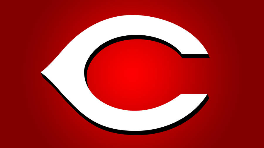 Classic Red Logo For Cincinnati Reds Wallpaper