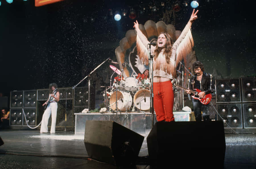 Classic Rock Concert Performance Wallpaper