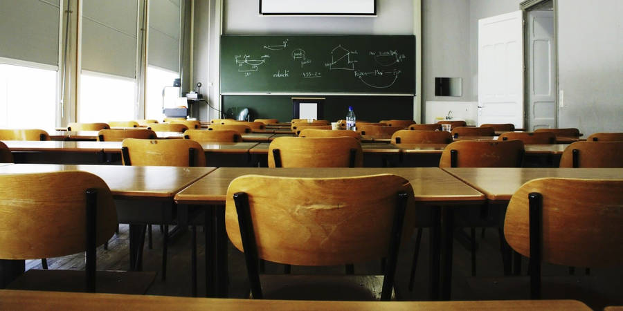 Classroom And Chalkboard Wallpaper