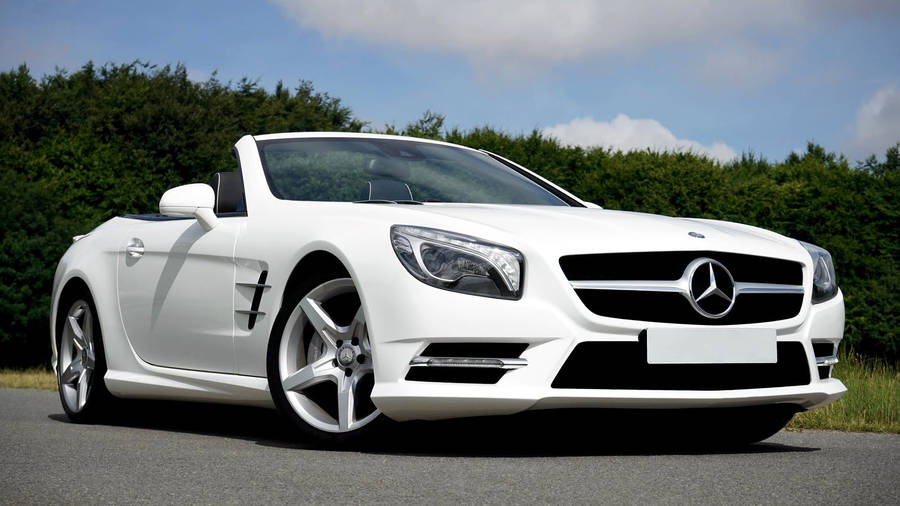 Classy Mercedes Benz Sl-class Convertible Wallpaper