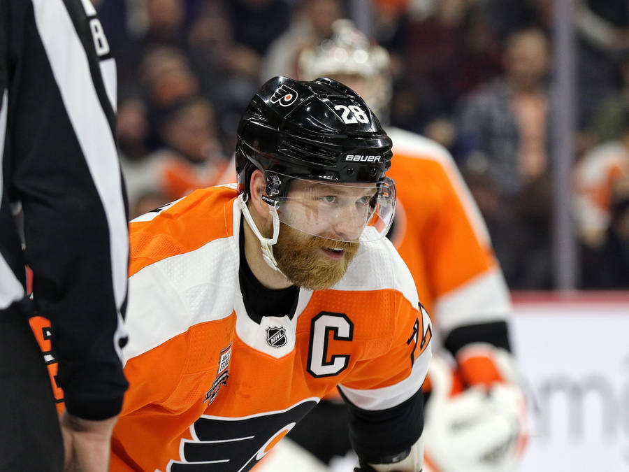 Claude Giroux Close Up National Hockey League Wallpaper