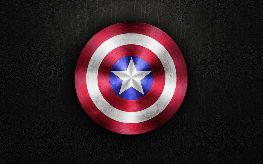 Clean Captain America Shield Wallpaper
