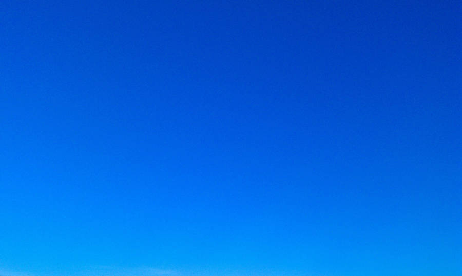 Clear Plain Blue Sky Wallpaper