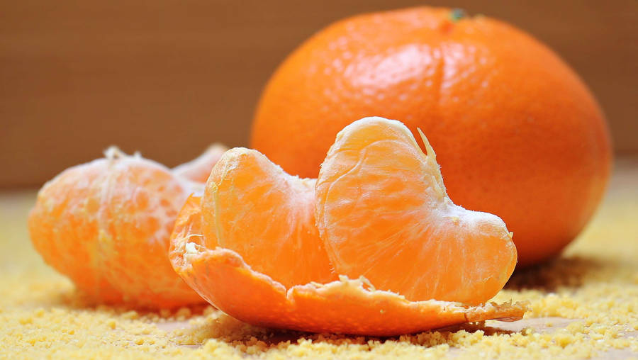 Clementine Citrus Fruits Eye Level Angle Wallpaper