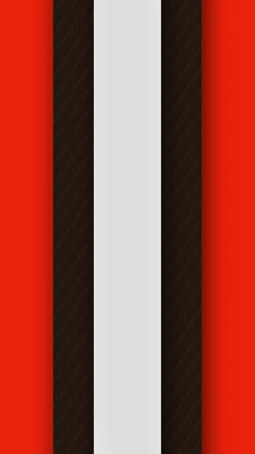 Cleveland Brownsi Phone Wallpaper Abstract Design Wallpaper