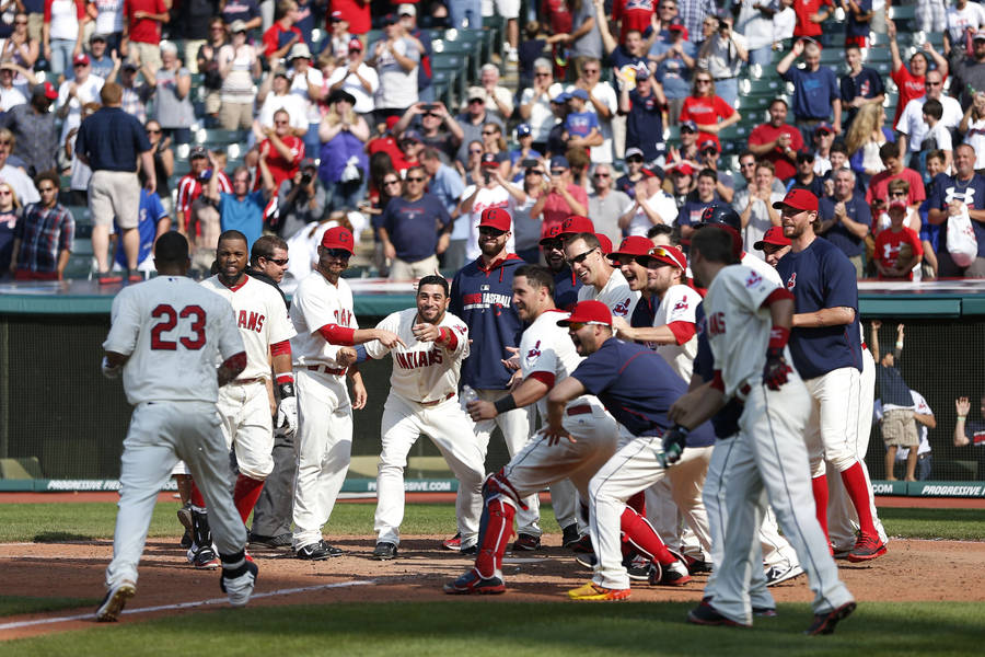 Cleveland Indians Home Run Wallpaper