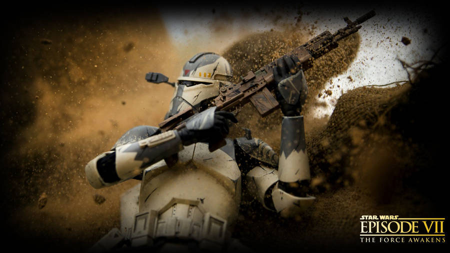 Clone Trooper The Force Awakens Wallpaper