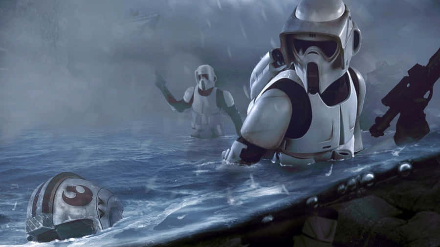 Clone Wars Ocean Stroms Wallpaper