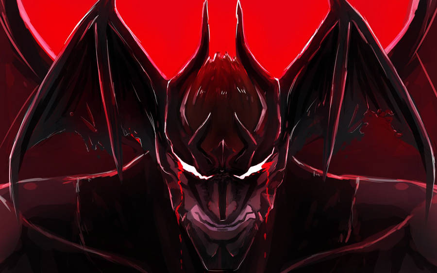 Close-up Amon From Devilman Crybaby Wallpaper
