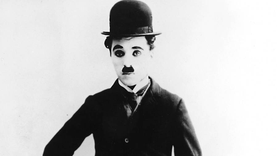 Close-up Charlie Chaplin Wallpaper