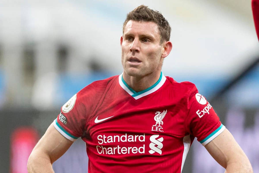 Close-up James Milner Sweaty Wallpaper