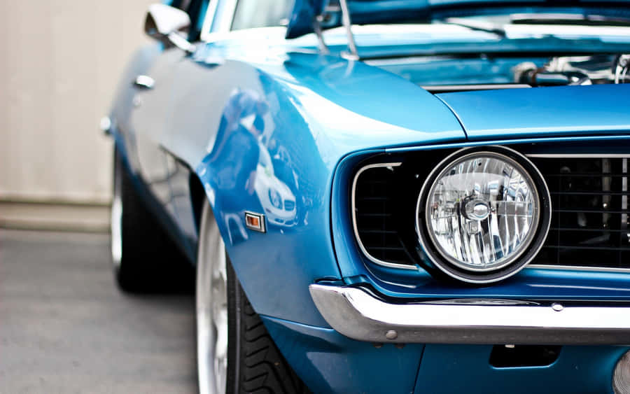 Close-up Of Yenko Camaro Live Car Wallpaper