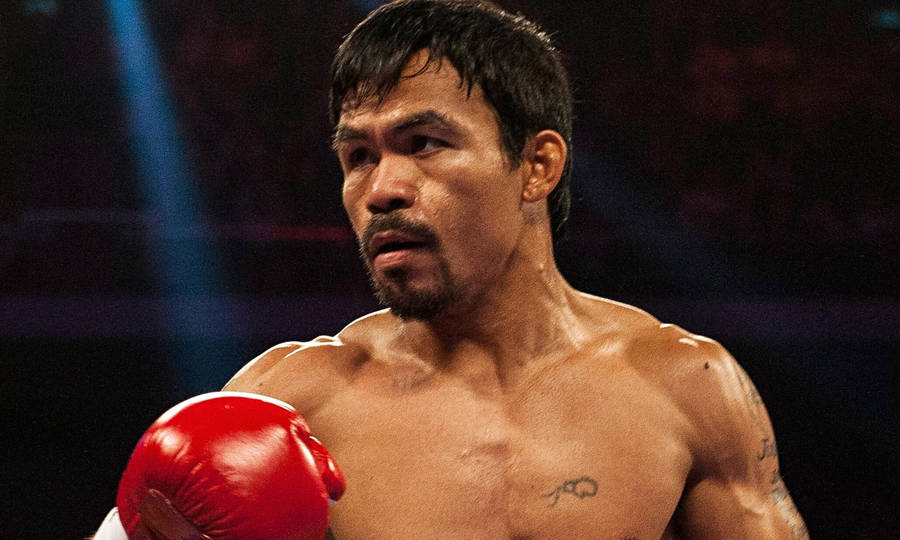 Close-up Shot Of Manny Pacquiao Wallpaper