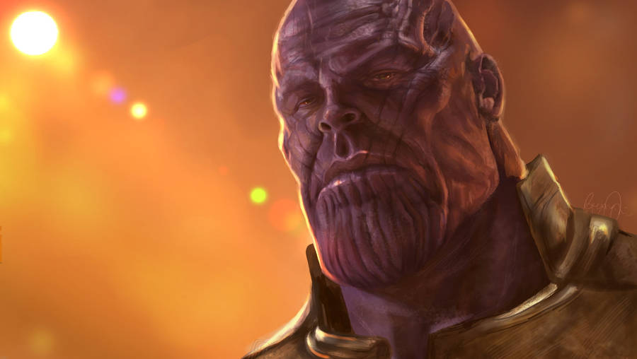 Close-up Thanos Hd Wallpaper