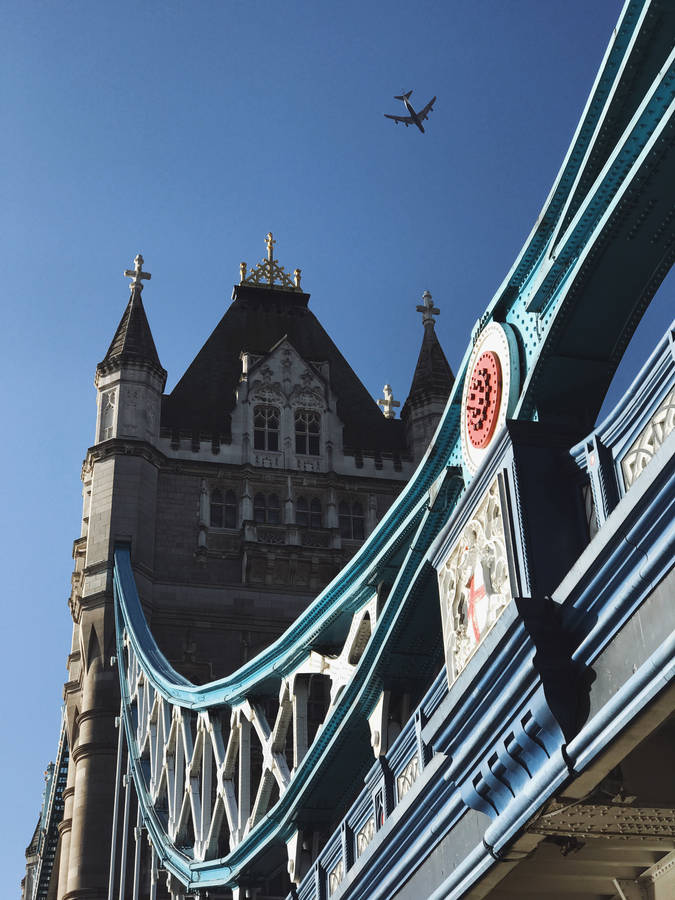 Close-up Tower Bridge Low Angle Wallpaper