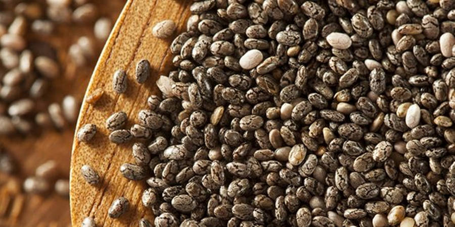 Closer Look At Chia Seeds Wallpaper