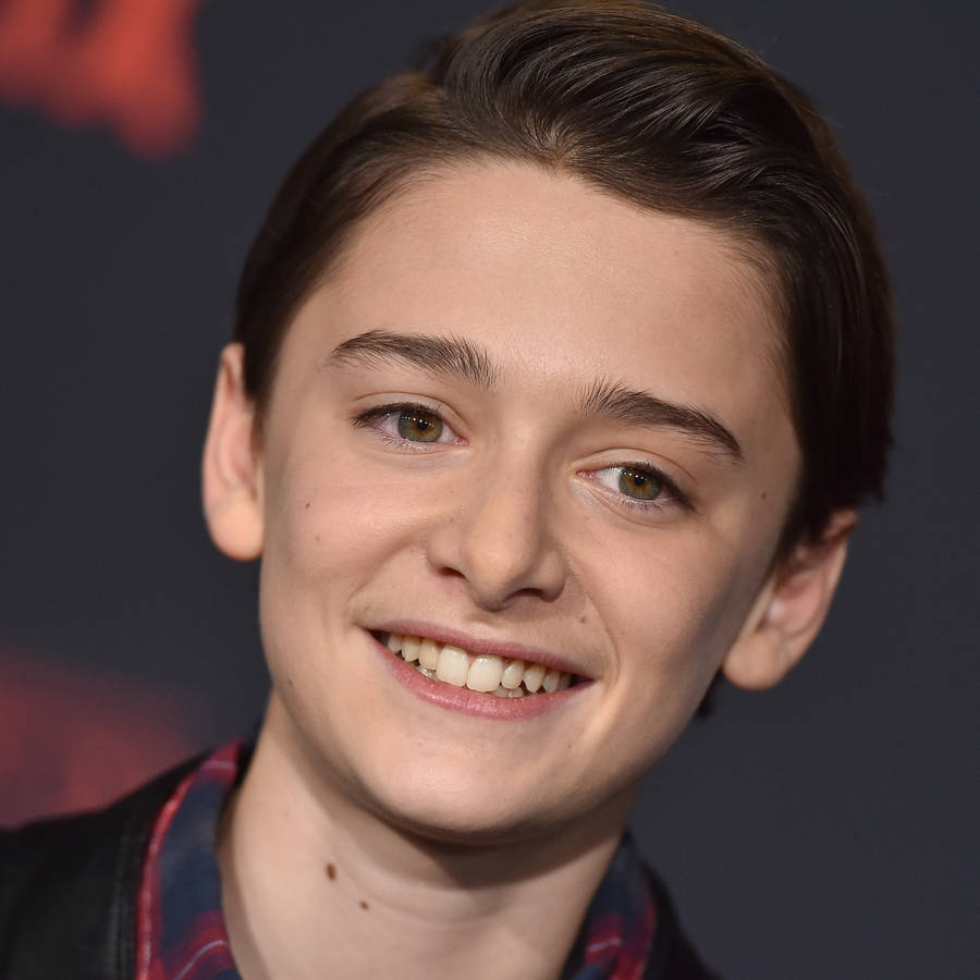 Closeup Photo Of Noah Schnapp's Face Wallpaper