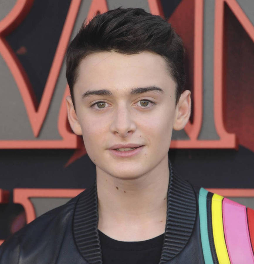 Closeup Stranger Things Actor Noah Schnapp Wallpaper