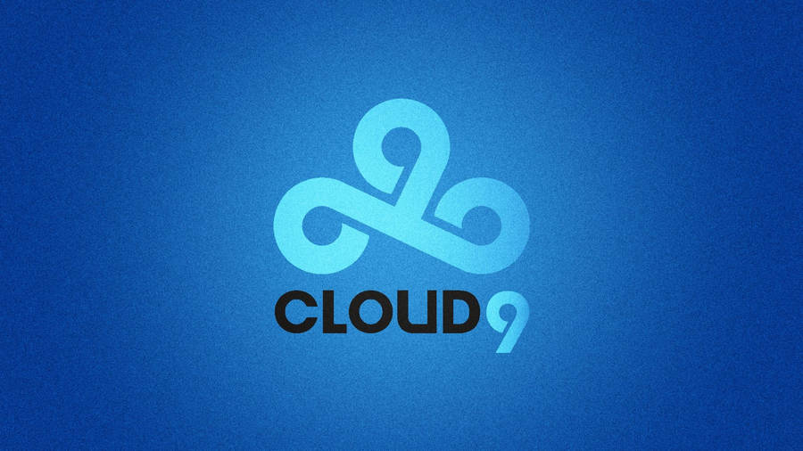 Cloud9 Grainy Blue Effect Wallpaper